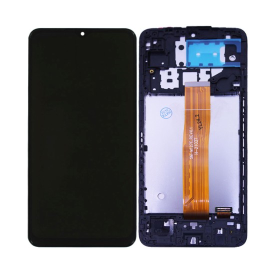 Touch+Display+Frame Samsung Galaxy M12 2021/M127 Black Touch+Display+Frame Samsung Galaxy M12 2021/M127 Black